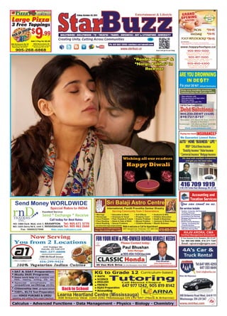 “Ranbir Kapoor” &
                      “Nargis Fakhri” in
                          Rockstar




                 Wishing all our readers
                  Happy Diwali




Back to School
 
