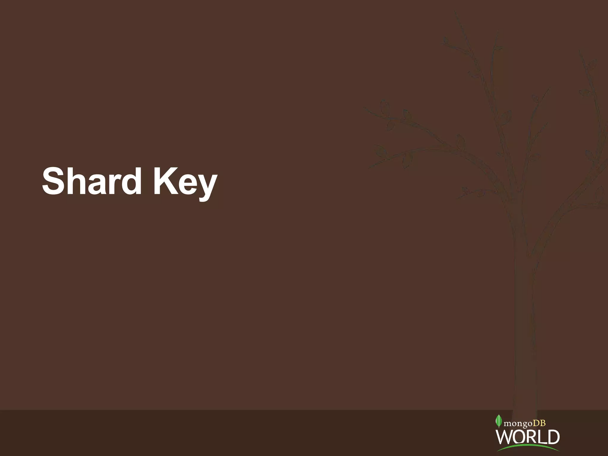 Shard Key
 