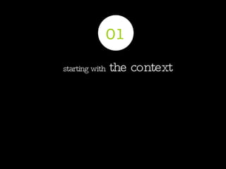 starting with  the context 01 