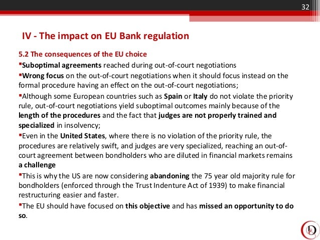 the scope and influence of the non eu insolvency proceedings in the eu The regulation’s scope should extend to proceedings which are triggered by situations in which the debtor faces non-financial difficulties, provided however, that these difficulties give rise to a real and serious threat to the debtor’s actual or future ability. the scope and influence of the non eu insolvency proceedings in the eu The regulation’s scope should extend to proceedings which are triggered by situations in which the debtor faces non-financial difficulties, provided however, that these difficulties give rise to a real and serious threat to the debtor’s actual or future ability.
