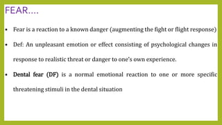 Fear Def The Emotional development of a child.pptx