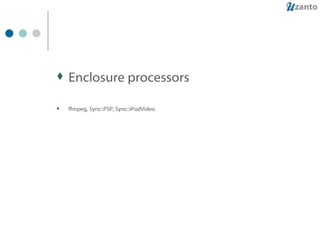 Enclosure processors ffmpeg, Sync::PSP, Sync::iPodVideo 