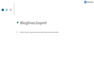 Bloglines2opml http://mycvs.org/wp/wp-content/wp-transform.php 