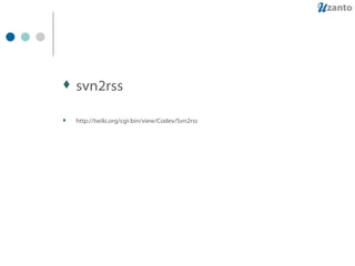 svn2rss http://twiki.org/cgi-bin/view/Codev/Svn2rss 