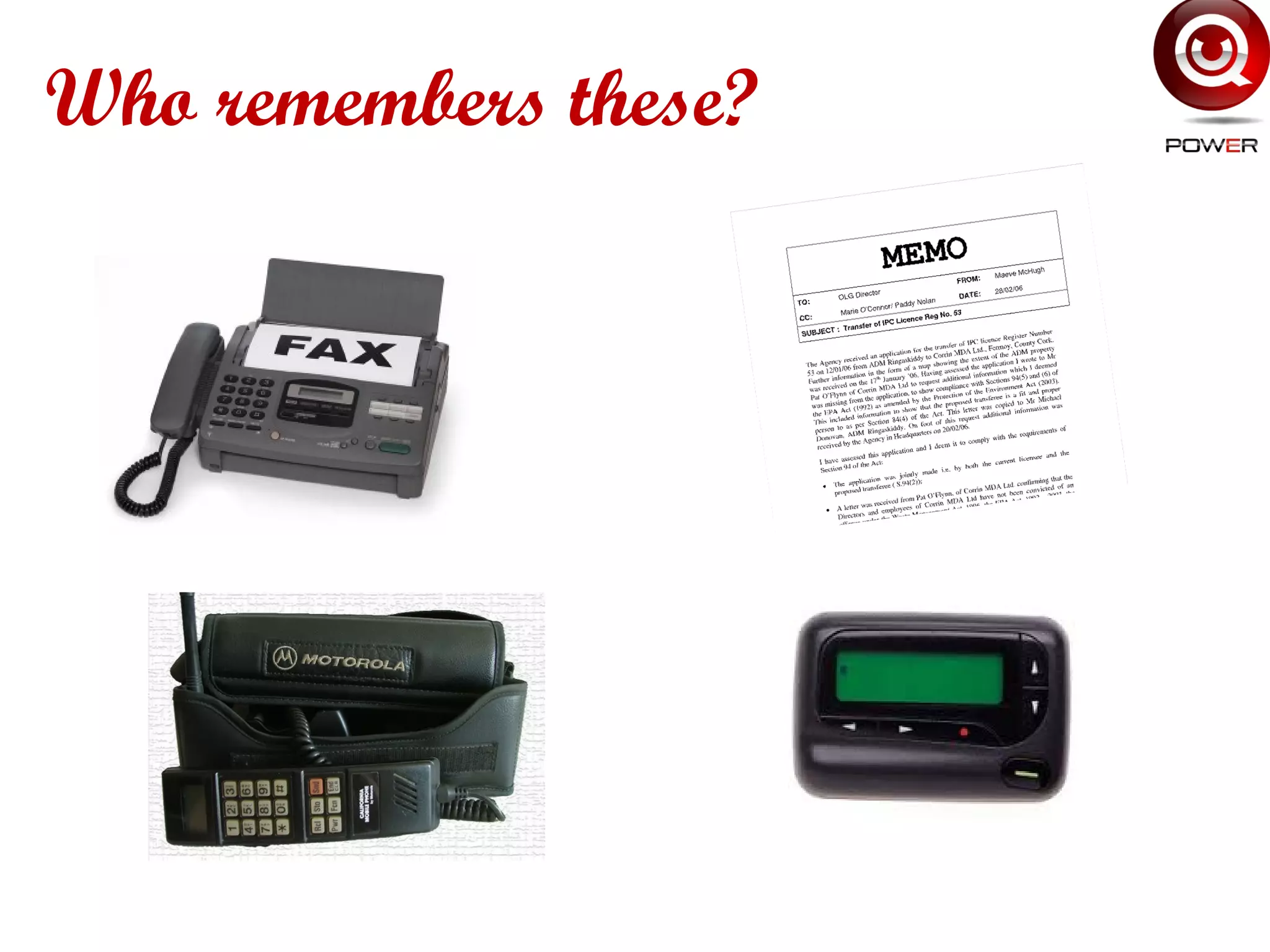 Who remembers these?
 