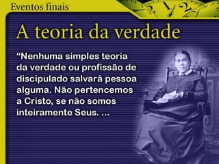 29 11 - eventos finais