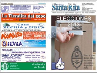 EDICIÓN 29 - Santa Rita, la revista de los barrios de Goya