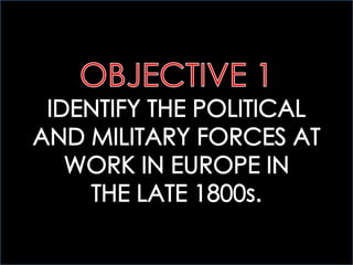 29.1 MARCHING TOWARD WAR