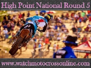 We Are Watching High Point National Round 5 
