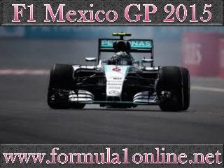 The 2015 Mexico GP preview