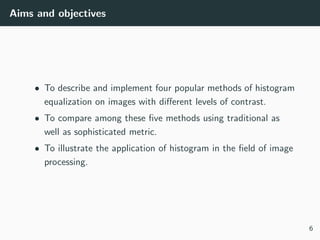 A Comparative Study of Histogram Equalization Based Image Enhancement ...