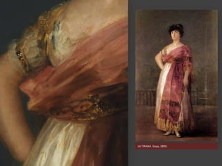 LA TIRANA. Goya, 1800.
 