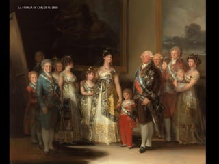 LA FAMILIA DE CARLOS IV, 1800
 