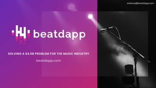 Beatdapp - Batch 25 Demo Day