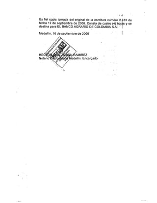 Embargo on Tahami y Cultiflores property and greenhouses