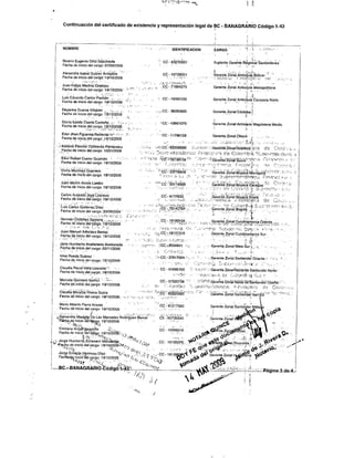 Embargo on Tahami y Cultiflores property and greenhouses