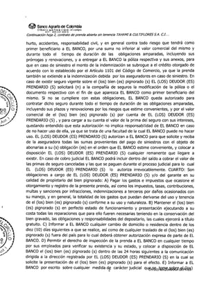 Embargo on Tahami y Cultiflores property and greenhouses