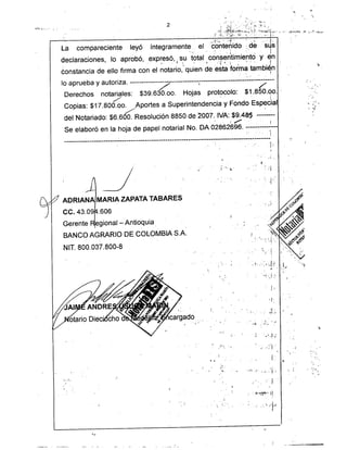 Embargo on Tahami y Cultiflores property and greenhouses