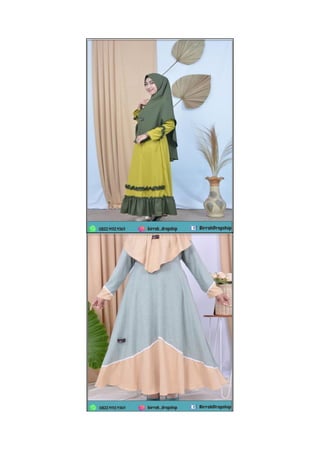 Model Baju Gamis Muda Jaman Sekarang, Model Baju Gamis Terbaru 2021