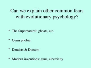Project on phobia and types of phobia and it's factors | PPT