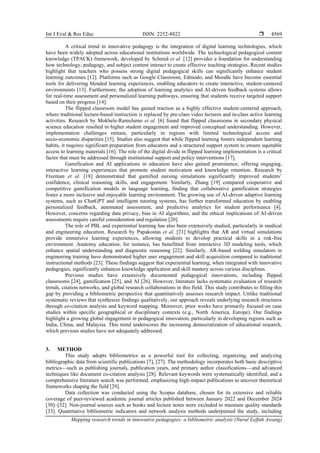 Mapping research trends in innovative pedagogies: a bibliometric ...