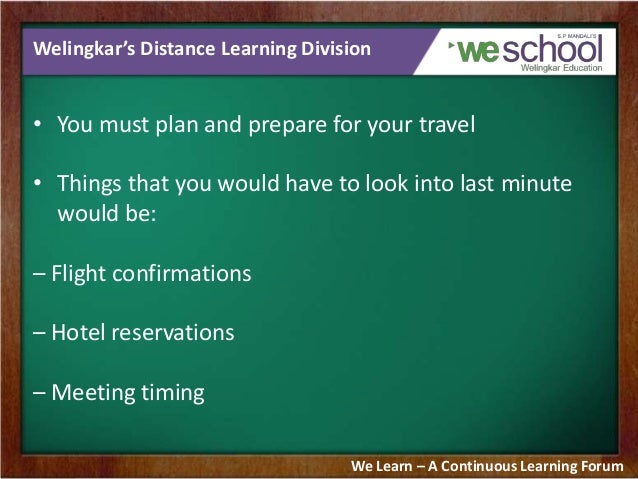 Distance learning business plan