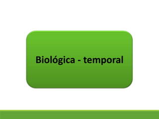 Biológica - temporal
 