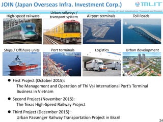 Experiences and Strategy of Infrastructure Development in Japan ...