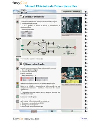 MECÂNICA 2000 Retornar ao indice Retornar ao ÍNDICE 2
Manual Eletrônico do Palio e Siena Flex
 