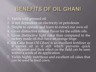 Ghani Extract OIL GHANI | PPTX