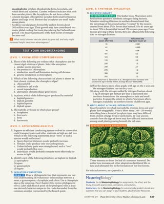 29 plant diversity I, how plants colonized land | PDF