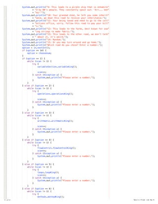 Text adventure | PDF