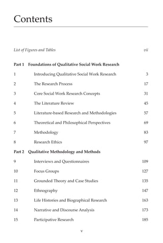 Qualitative Research Skills For Social Work 1st Edition Malcolm Carey | PDF