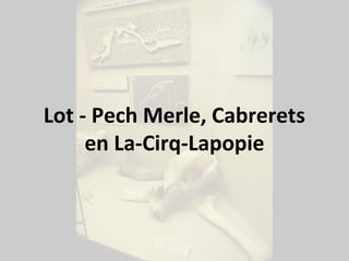 Lot - Pech Merle, Cabrerets
en La-Cirq-Lapopie
 
