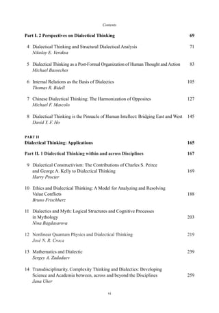 The Routledge International Handbook Of Dialectical Thinking Nick ...