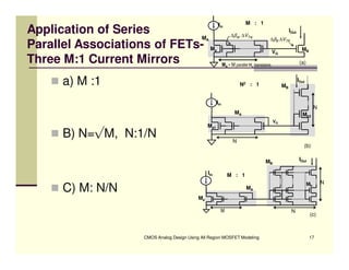 CMOS Analog Design  Lect 1