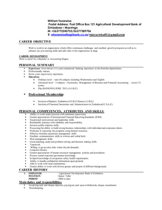 Zim Cv.pdf CURRICULUM VITAE TW | DOCX