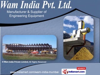 Manufacturer & Supplier of
 Engineering Equipment
 