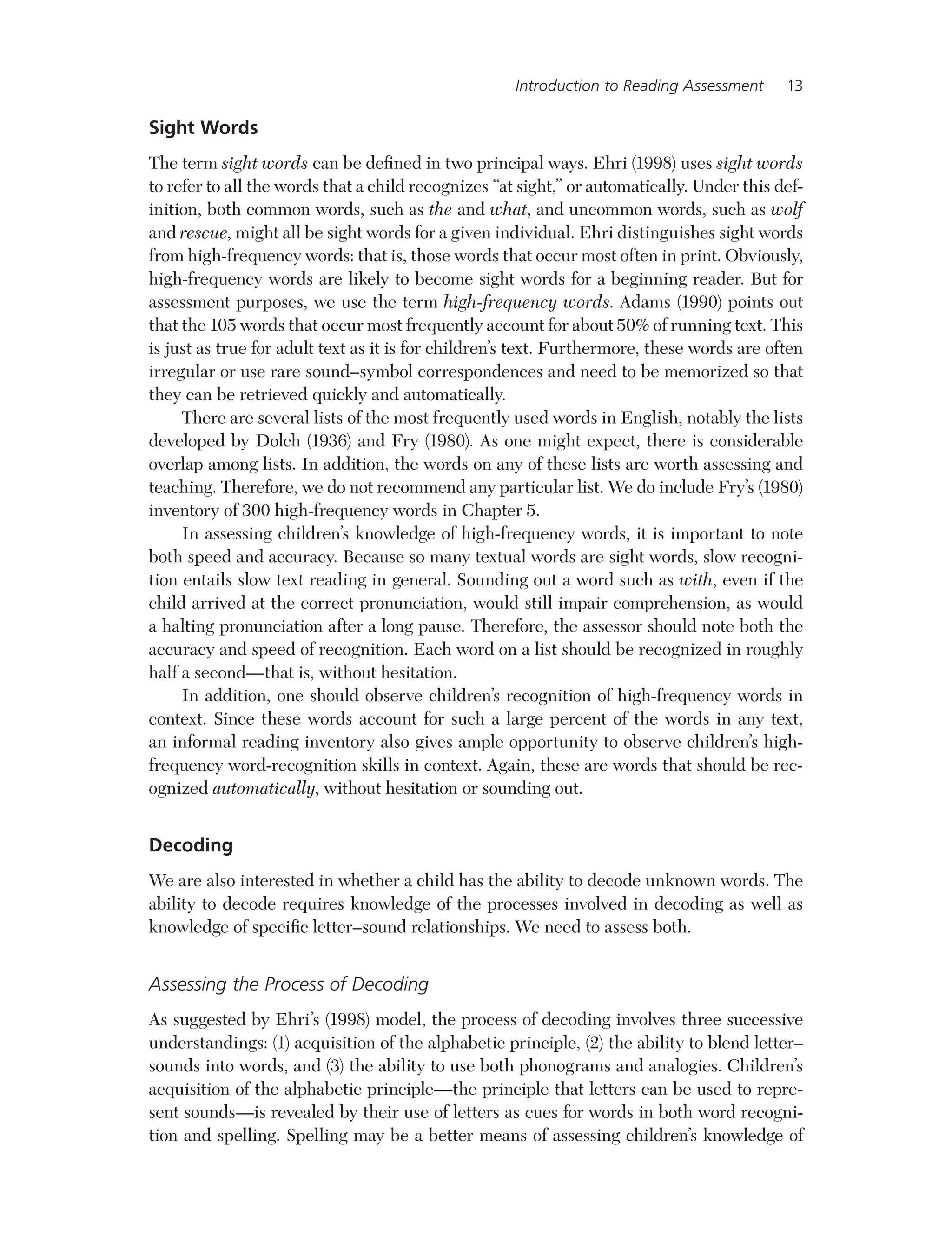 Assessment for reading instruction Third Edition Mckenna | PDF