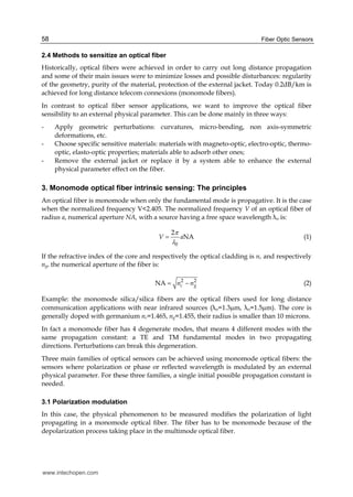 Advancements and Applications of Intrinsic Optical Fiber Sensors in ...