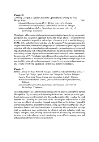 Geospatial Application Development Using Python Programming Galety | PDF