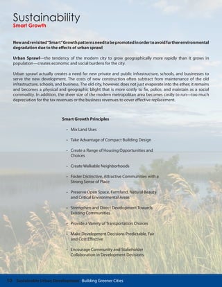 Sustainable Urban Development | PDF