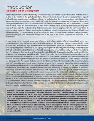 Sustainable Urban Development | PDF