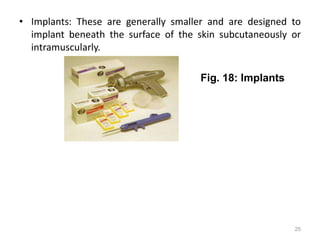 Planipart Injection Pharmacology of Animals-Veterinary-Dosage-Forms.ppt