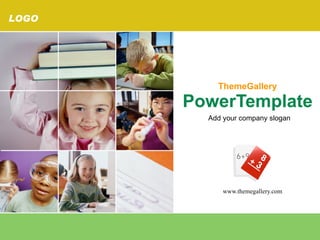 ThemeGallery   PowerTemplate Add your company slogan 