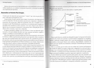 P s i c o l o g i a H o s p i t a l a r
L i b e r t a r a b e r t a m e n t e |>arte da agressividade pode ser dc g r a n d e alívio e p r o v o c a r i i m . i
m e l h o r a s i g n i f i c a t i v a nos c u i d a d o s c t r a t a m e n t o s d o paciente, c ale m e s m o na rapidez d.
sua recuperação pós-operatória.
Depressões no Paciente Pós-Cirúrgico
A m a i o r p a r t e das depressões pós-operatórias é " r e a t i v a " , 5 q u e v a r i a e m g r a u de leve • >
grave, t e n d o fatores p r i n c i p a l m e n t e ativos.
A agressividade, d a q u a l o paciente quase sempre é inconsciente, está sempre prescin,
e a t i v a nas depressões. U m dos m e c a n i s m o s q u e p r o v o c a m a depressão é a identificação
d o paciente c o m a pessoa q u e é objeto de sua agressão, neste caso, o cirurgião o u outros
d a e q u i p e de saúde. Pela identificação, t r a n s f e r i r a m - s e os sentimentos pelo cirurgião para
ele próprio. S u a consciência se t o r n a o atacante, e ela o ataca. Segue-se daí a depressão.
Q u a n t o m a i s secretamente ele deseja f e r i r a o u t r a pessoa, m a i s é reforçado p e l a sua cons-
ciência a f e r i r a si m e s m o , e m a i s cresce a depressão.
O o b j e t i v o p r i n c i p a l n o diálogo c o m esses pacientes é t r a t a r essa depressão a g u d a .
A o fazê-lo, é de m a i o r u t i l i d a d e d e s c o b r i r c o m o q u e o paciente está f u r i o s o , e ajudá-lo a
r e d i r i g i r e a m o b i l i z a r sua agressividade p a r a o objeto r e a l .
O u t r o fator significativo, gerador d a depressão reativa de pós-operatório, está associado
às vivências e conflitos e x p e r i m e n t a d o s pelo paciente n o pré-operatório. Sabe-se atualmente
q u e existe u m a correlação íntima entre o g r a u de estresse (10) e ansiedade d o paciente n o
pré-operatório, sendo esta u m a das principais responsáveis pela incidência m a i o r de depressão
n o pós-operatório, p r i n c i p a l m e n t e nas 36 horas i m e d i a t a s ao a t o cirúrgico. Q u a n t o m a i o r
a ação desses fatores, m a i o r e s as chances de presença e i n t e n s i d a d e d a depressão.
C o n f o r m e m e n c i o n a d o a n t e r i o r m e n t e , o estado anímico d o paciente suscetível a t o d o
o evento (doença-internação-indicações cirúrgicas) m o b i l i z a - s e , b u s c a n d o defender-se o u
esquivar-se d a situação de ameaça q u e pressente. Q u a n d o essa mobilização é i n a d e q u a d a
e/ou os fatores v i v i d o s pelo paciente g e r a m o u a c e n t u a m o estresse (10) e a ansiedade, o
desgaste e m o c i o n a l torna-se c a d a vez m a i s progressivo. T o d o s seus m e c a n i s m o s de defesa
estão voltados p a r a o e n f r e n t a m e n t o d o evento crítico, q u e n o caso é r e p r e s e n t a d o p e l a
c i r u r g i a . U m a vez superada a crise, há u m a q u e d a a b r u p t a de t o d a essa energia m o b i l i z a d a ,
levando, então, o paciente a u m estado depressivo reativo que, c o m o dissemos, terá duração
5 - L u t o s e m C o m p l i c a ç õ e s ( D S M I I I R ) (6).
3 4
A l o n d i í n n n t i i P s i i o l o q i i o n o ( e n t r o d e l e i a p i a I n t e n s i v a
. Intensidade d e t e r m i n a d a s exati n t c p i l o desgaste lisico e e m o c i o n a l e x p e r i m e n t a d o ,
iu i l a i i i u l o n o p r é - i i p e i a t o r i o .
1 ' o d c - s c e s q u e m a t i z a r o p r o c e s s o o b s e r v a n d o - s e o s e g u i n t e g r á f i c o :
I I
1
V
1 1
L
E V E N T O C I R Ú R G I C O
( C R I S E )
- M e d o
- Raiva
- A g r e s s i v i d a d e
A
l i N
1 ' .
/ A Ç Ã O D O S A G E N T E S ,
- Fantasias M ó r b i d a s
- Insegurança
1
1 1
S D
T A
l< D
E E
S
S
E
— N Í V E L N O R M A L D E A N S I E D A D E
D A P E S S O A
' E S T R E S S O R E S
Q U E D A D A E N E R G I A
M O B I L I Z A D A
- Intercorrências n o s e x a m e s
internação o u relação e q u i p e - p a c i e n t e
- A d i a n t a m e n t o d e c i r u r g i a e t c .
T E M P O
D E P R E S S Ã O
C o m o se p o d e observar, a a t i t u d e mais a d e q u a d a d a equipe é a de a g i r p r e v e n t i v a m e n t e ,
já n o início d o c o n t a t o c o m o p a c i e n t e , se possível a i n d a n o ambulatório o u consultório,
q u a n d o a i n d i c a ç ã o cirúrgica m u i t a s vezes é u m a d a s p o s s i b i l i d a d e s , i n t e n s i f i c a n d o
esse t r a b a l h o n a internação. Fatores c o m o confiança, d i s p o n i b i l i d a d e , continência a o
p a c i e n t e p a r a q u e e x p o n h a seus s e n t i m e n t o s , orientação e desmistificação das fantasias
são f u n d a m e n t a i s .
Sabe-se, n o e n t a n t o , q u e e m vários casos essa c o n d u t a não é possível, p r i n c i p a l m e n t e
nas c i r u r g i a s de urgência, nas quais o t e m p o entre o diagnóstico o u evento q u e i n d i c a a
c i r u r g i a e esta é e x t r e m a m e n t e d i m i n u t o . Nesses casos, a atenção ao paciente n o C T I deve
ser r e d o b r a d a , e a avaliação de suas reações e m o c i o n a i s ao evento c o m o u m t o d o , a v a l i a d a ;
sempre q u e possível, p o s s i b i l i t a r ao paciente espaço p a r a explorá-las e manifestá-las.
É mister s u b l i n h a r que r a r a m e n t e o paciente quieto, passivo, visto c o m o " b o n z i n h o " está
bem. Inúmeras vezes p o r trás deste c o m p o r t a m e n t o aparentemente " a d e q u a d o " temos quadros
de apatia, depressão, o u m e s m o de u m a depressão m a s c a r a d a , que, geralmente, redundarão
e m complicações e dificuldades p a r a o paciente e equipe n o pós-operatório i m e d i a t o , t a r d i o ,
e e m t o d o seu processo de reabilitação e reintegração s o c i o f a m i l i a r e profissional.
3 5
 