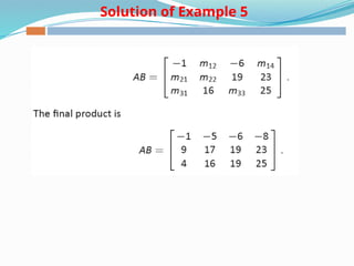 Solution of Example 5
 