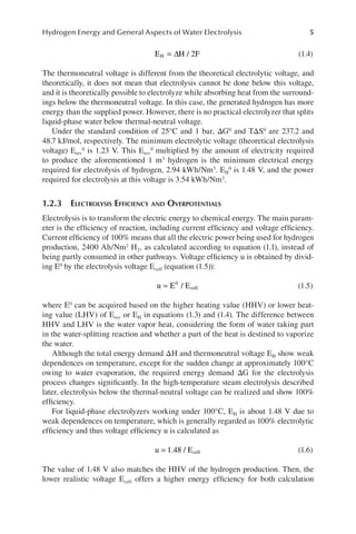 Green Hydrogen Production By Water Electrolysis Junbo Hou Min Yang | PDF