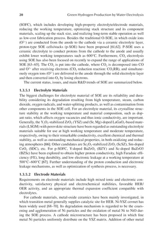 Green Hydrogen Production By Water Electrolysis Junbo Hou Min Yang | PDF