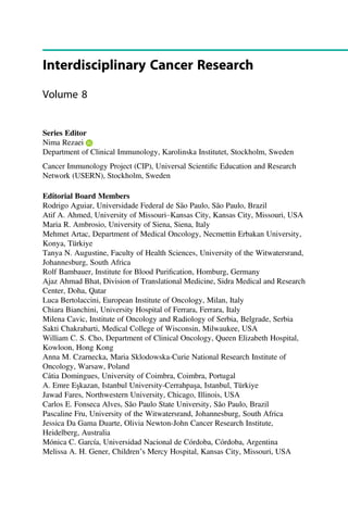 Lung Cancer Pathophysiology An Interdisciplinary Approach Nima Rezaei | PDF